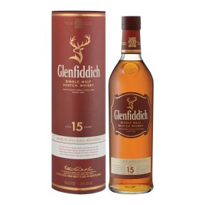 Glenfiddich 15 Year Old Whisky 750ml