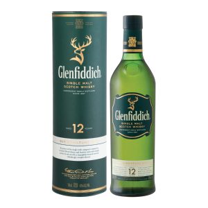 Glenfiddich 12 Year Old Whisky 750ml
